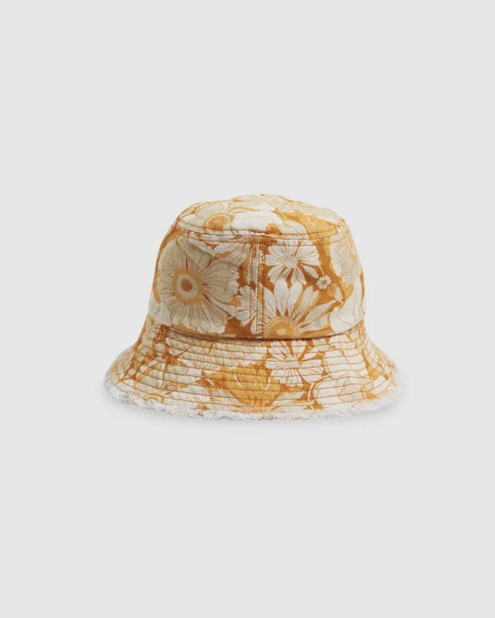 Billabong Dalilah Bucket Hat Rust Women Hats and Beanies Billabong Dalilah Bucket Hat Rust Women Hats and Beanies