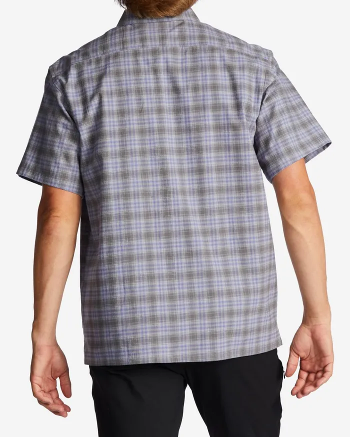 Billabong Daybreak Short Sleeve Shirt Dusty Grape Men Shirts Billabong Daybreak Short Sleeve Shirt Dusty Grape Men Shirts