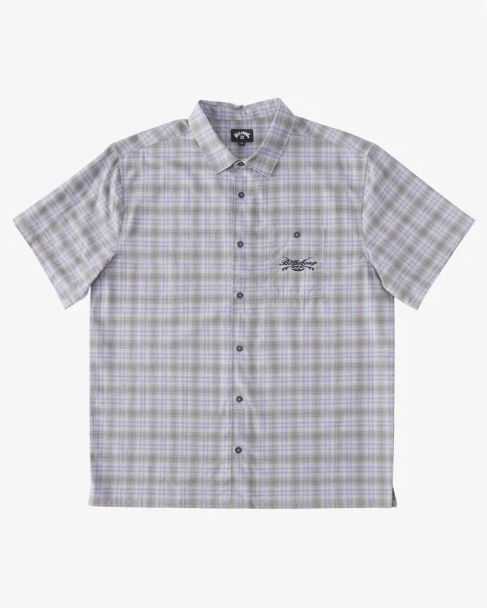 Billabong Daybreak Short Sleeve Shirt Dusty Grape Men Shirts Billabong Daybreak Short Sleeve Shirt Dusty Grape Men Shirts