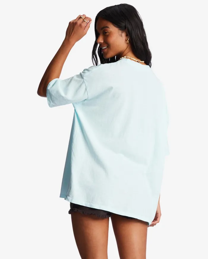 Billabong Daydream Away Oversized TShirt Lit Skies Women Graphic Tees and Tanks Billabong Daydream Away Oversized TShirt Lit Skies Women Graphic Tees and Tanks