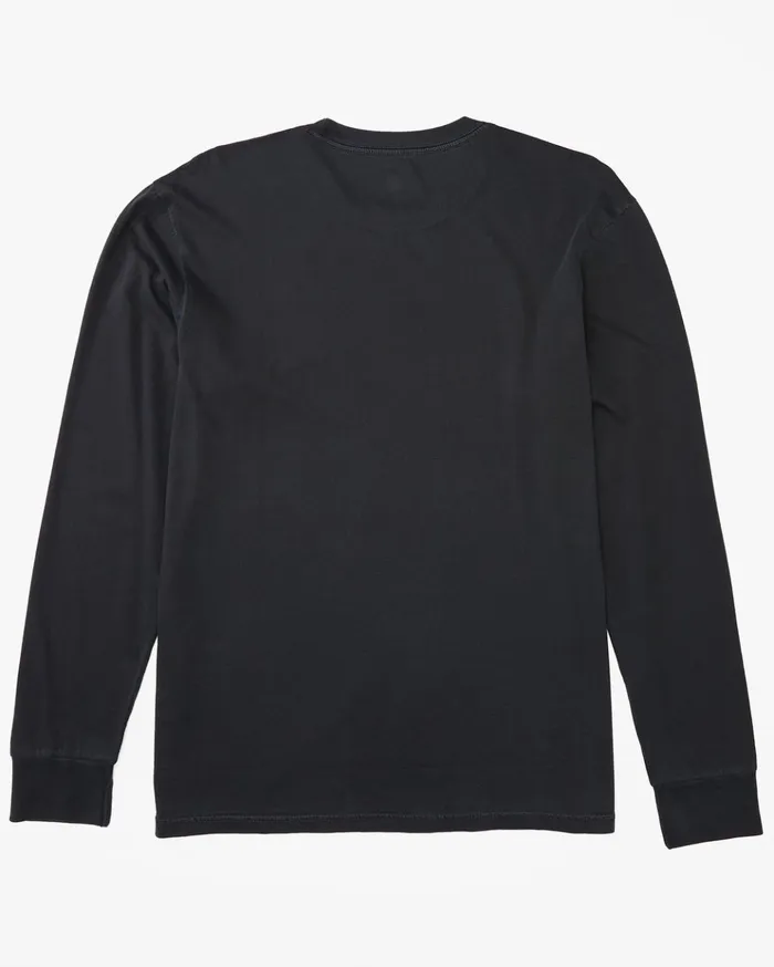 Billabong Diamond Wave Washed Long Sleeve TShirt Washed Black Men TShirts Billabong Diamond Wave Washed Long Sleeve TShirt Washed Black Men TShirts