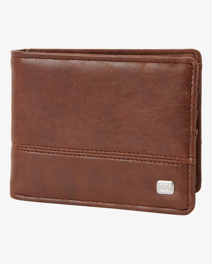 Billabong Dimension BiFold Wallet Java Grain Men Wallets