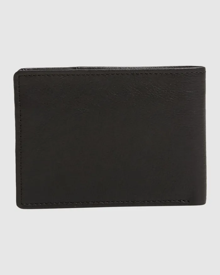 Billabong Downtown SlimLine BiFold Wallet Black Grain Men Wallets Billabong Downtown SlimLine BiFold Wallet Black Grain Men Wallets