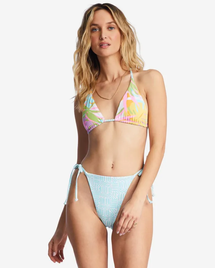 Billabong Dreamland Rev Multi Reversible Triangle Bikini Top Multi Women Bikinis Billabong Dreamland Rev Multi Reversible Triangle Bikini Top Multi Women Bikinis