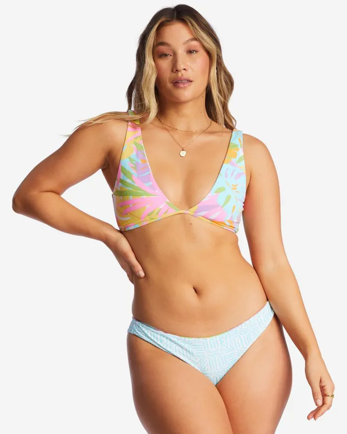 Billabong Dreamland Reversible Tank Bikini Top Multi Women Bikinis
