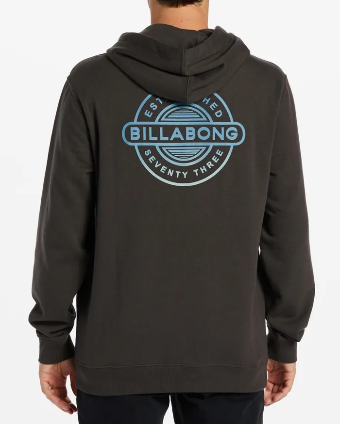 Billabong Electric Rotor Pullover Hoodie Raven Men Hoodies and Fleece Billabong Electric Rotor Pullover Hoodie Raven Men Hoodies and Fleece