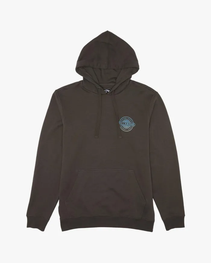 Billabong Electric Rotor Pullover Hoodie Raven Men Hoodies and Fleece Billabong Electric Rotor Pullover Hoodie Raven Men Hoodies and Fleece