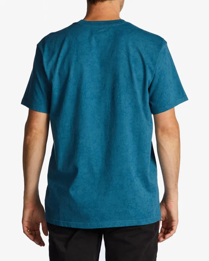 Billabong Essential Wash TShirt Blue Lagoon Men TShirts Billabong Essential Wash TShirt Blue Lagoon Men TShirts