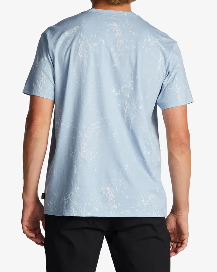 Billabong Essential Wash TShirt Washed Blue Men TShirts Billabong Essential Wash TShirt Washed Blue Men TShirts