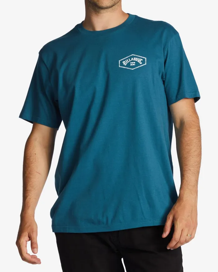 Billabong Exit Arch TShirt Blue Lagoon Men TShirts