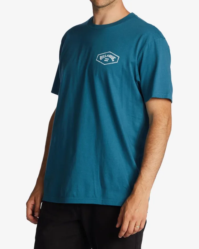 Billabong Exit Arch TShirt Blue Lagoon Men TShirts Billabong Exit Arch TShirt Blue Lagoon Men TShirts