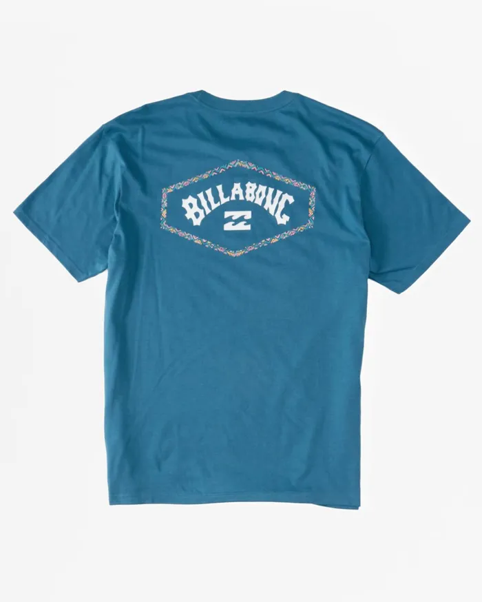 Billabong Exit Arch TShirt Blue Lagoon Men TShirts Billabong Exit Arch TShirt Blue Lagoon Men TShirts