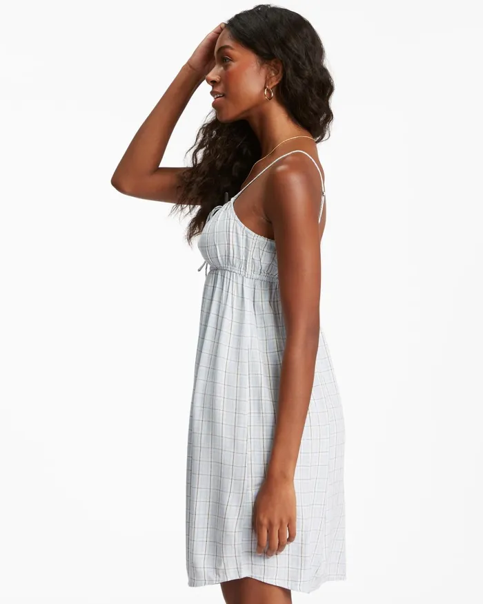 Billabong Feelin Blue Mini Slip Dress Rain Drop Women Dresses Billabong Feelin Blue Mini Slip Dress Rain Drop Women Dresses
