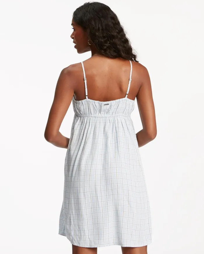 Billabong Feelin Blue Mini Slip Dress Rain Drop Women Dresses Billabong Feelin Blue Mini Slip Dress Rain Drop Women Dresses