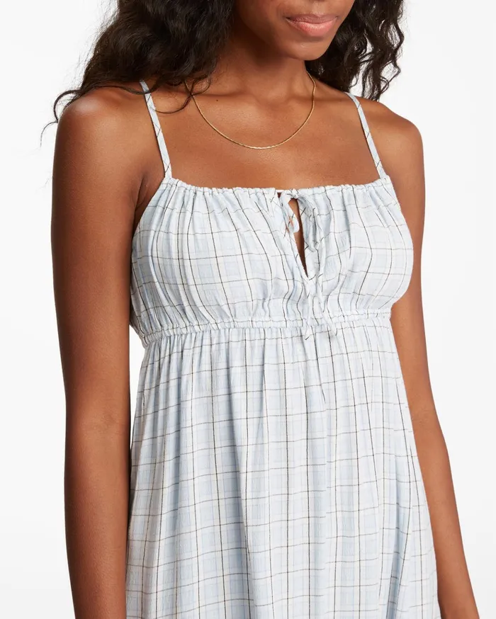 Billabong Feelin Blue Mini Slip Dress Rain Drop Women Dresses Billabong Feelin Blue Mini Slip Dress Rain Drop Women Dresses