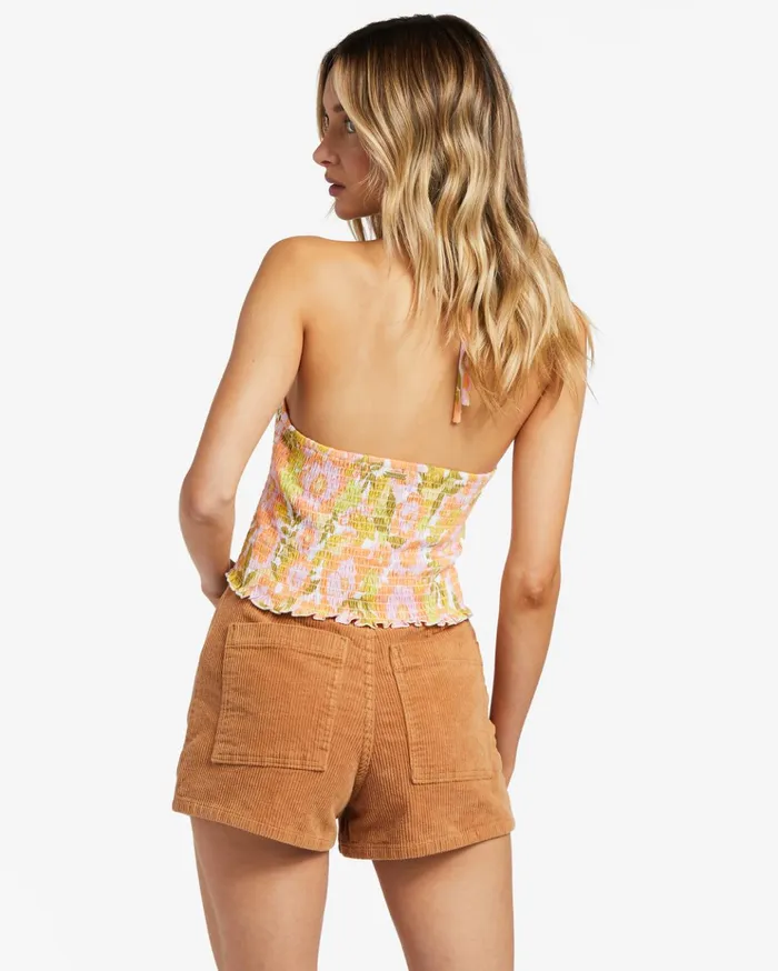 Billabong Feels Like Summer Tank Top Orange Peel Women Tops Billabong Feels Like Summer Tank Top Orange Peel Women Tops