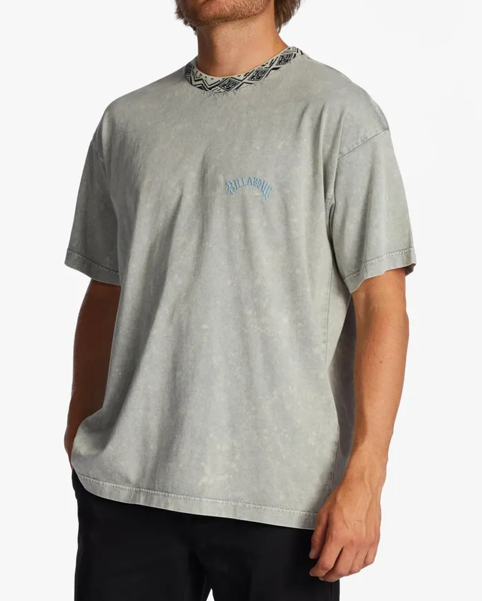 Billabong Felix TShirt Washed Blue Men TShirts Billabong Felix TShirt Washed Blue Men TShirts