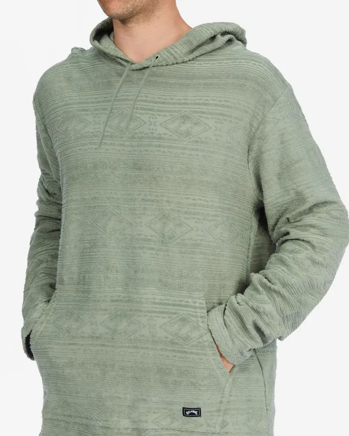 Billabong Flecker Jacquard Pullover Hoodie Sage Men Hoodies and Fleece Billabong Flecker Jacquard Pullover Hoodie Sage Men Hoodies and Fleece