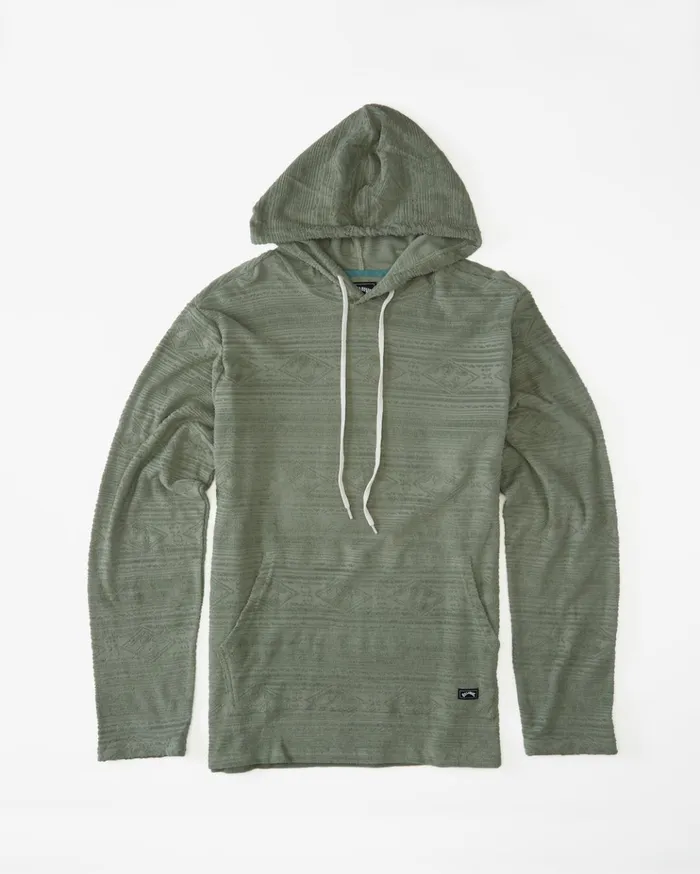 Billabong Flecker Jacquard Pullover Hoodie Sage Men Hoodies and Fleece Billabong Flecker Jacquard Pullover Hoodie Sage Men Hoodies and Fleece