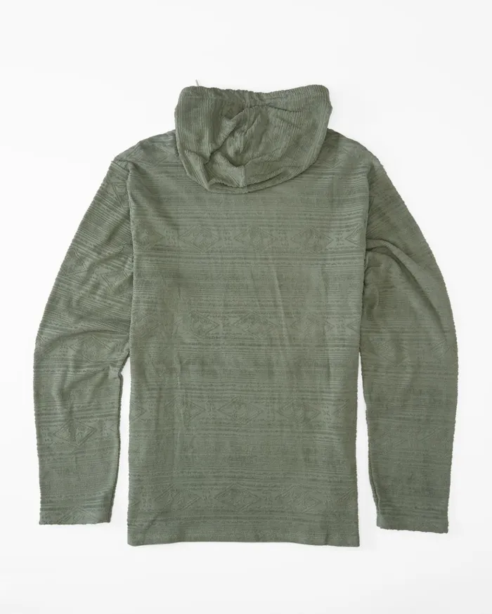 Billabong Flecker Jacquard Pullover Hoodie Sage Men Hoodies and Fleece Billabong Flecker Jacquard Pullover Hoodie Sage Men Hoodies and Fleece