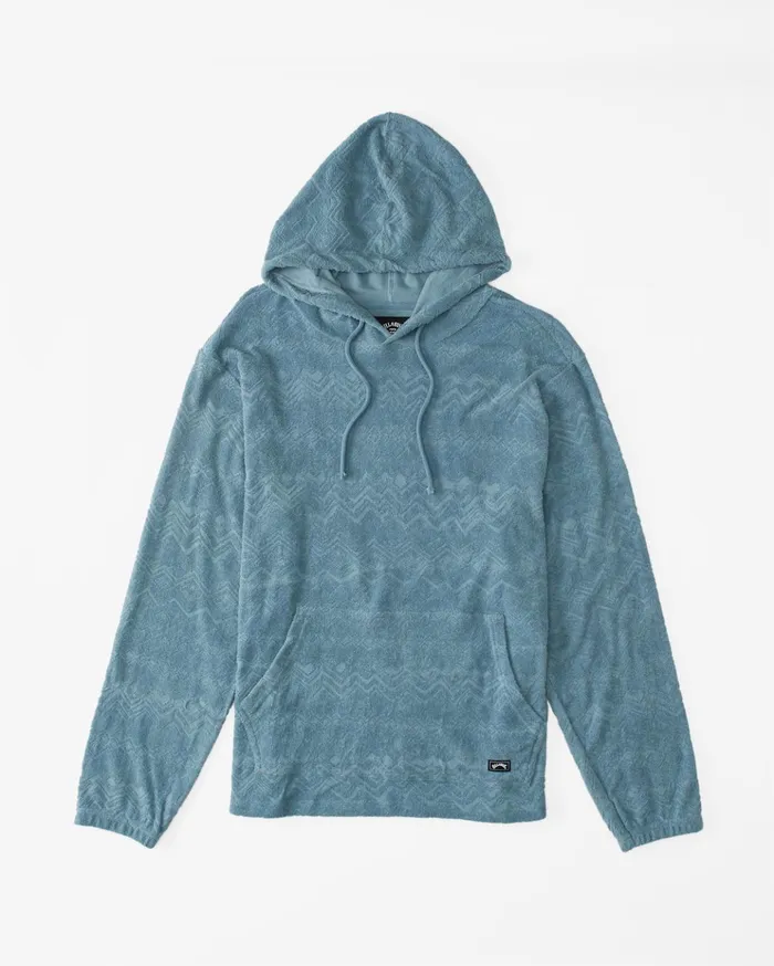 Billabong Flecker Jacquard Pullover Hoodie Smoke Blue Men Hoodies and Fleece Billabong Flecker Jacquard Pullover Hoodie Smoke Blue Men Hoodies and Fleece