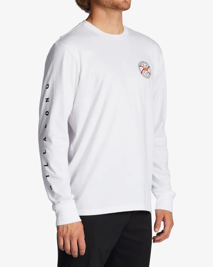 Billabong Florida Salute Long Sleeve TShirt White Men TShirts Billabong Florida Salute Long Sleeve TShirt White Men TShirts