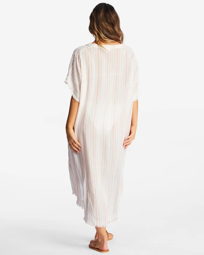 Billabong Found Love Midi Beach CoverUp Brick Women Dresses Billabong Found Love Midi Beach CoverUp Brick Women Dresses