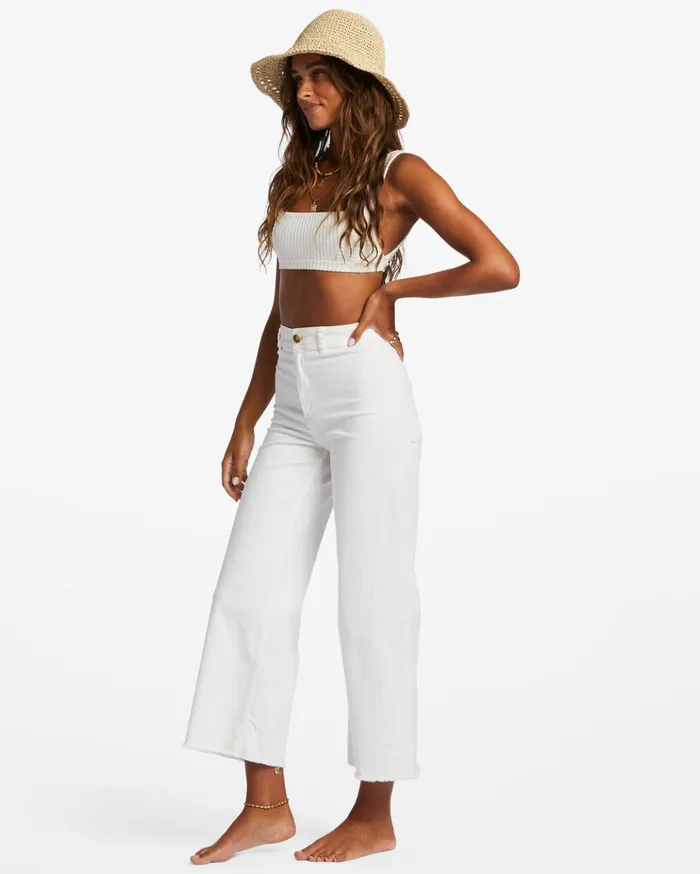 Billabong Free Fall HighWaist Pants Salt Crystal 1 Women Denim Billabong Free Fall HighWaist Pants Salt Crystal 1 Women Denim