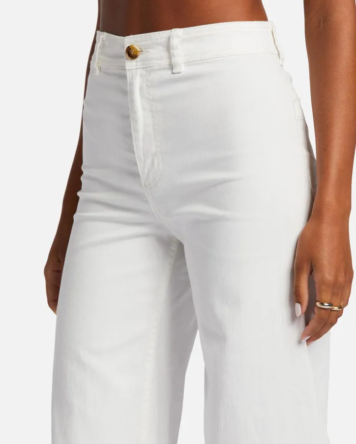 Billabong Free Fall HighWaist Pants Salt Crystal 1 Women Denim Billabong Free Fall HighWaist Pants Salt Crystal 1 Women Denim