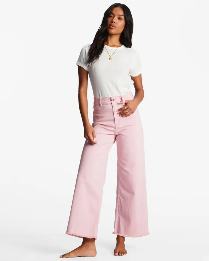 Billabong Free Fall HighWaist Pants Soft Pink Women Essentials Billabong Free Fall HighWaist Pants Soft Pink Women Essentials