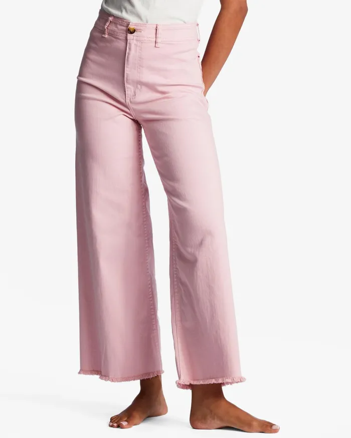 Billabong Free Fall HighWaist Pants Soft Pink Women Essentials Billabong Free Fall HighWaist Pants Soft Pink Women Essentials