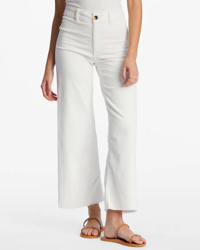 Billabong Free Fall WideLeg Pants Salt Crystal Women Essentials Billabong Free Fall WideLeg Pants Salt Crystal Women Essentials