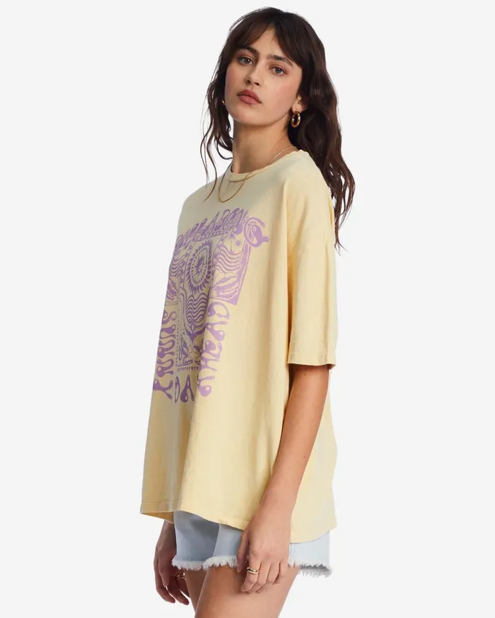 Billabong Future Is Bright Oversized TShirt Peach Punch Women Graphic Tees and Tanks Billabong Future Is Bright Oversized TShirt Peach Punch Women Graphic Tees and Tanks