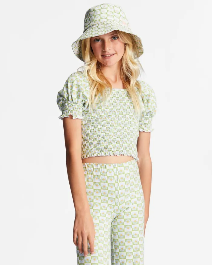 Billabong Girl039s 416 Coastal Sands Mini Puff Sleeve Top Moss Meadow Kids Girls039 Tops and Tees Billabong Girl039s 416 Coastal Sands Mini Puff Sleeve Top Moss Meadow Kids Girls039 Tops and Tees