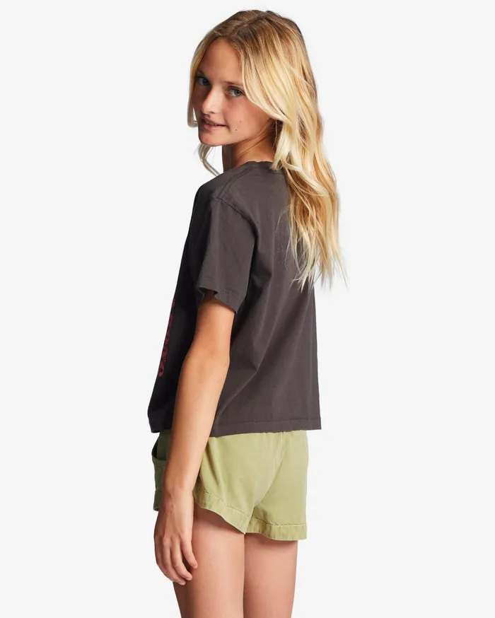 Billabong Girl039s 416 Let Go To Paradise Boxy TShirt Off Black Kids Girls039 Tops and Tees Billabong Girl039s 416 Let Go To Paradise Boxy TShirt Off Black Kids Girls039 Tops and Tees
