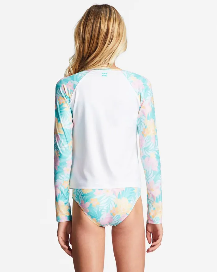 Billabong Girl039s 416 Mermaid Feels Long Sleeve UPF 50 Rashguard White Kids Girls039 Swimwear Billabong Girl039s 416 Mermaid Feels Long Sleeve UPF 50 Rashguard White Kids Girls039 Swimwear