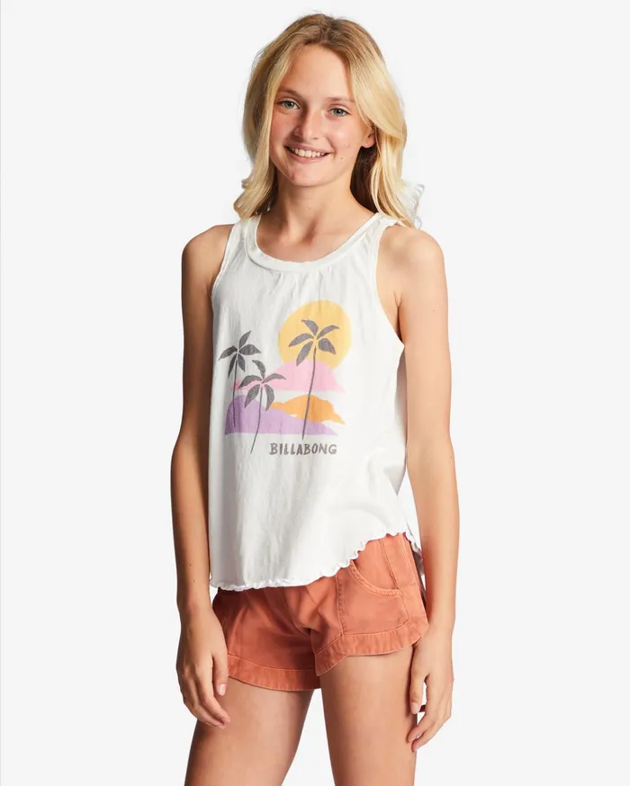 Billabong Girl039s 416 Sun Seekers Tank Top Salt Crystal Kids Girls039 Tops and Tees Billabong Girl039s 416 Sun Seekers Tank Top Salt Crystal Kids Girls039 Tops and Tees