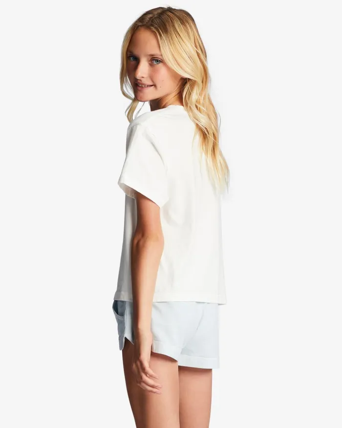 Billabong Girl039s 416 Tour 73 Boxy TShirt Salt Crystal Kids Girls039 Tops and Tees Billabong Girl039s 416 Tour 73 Boxy TShirt Salt Crystal Kids Girls039 Tops and Tees