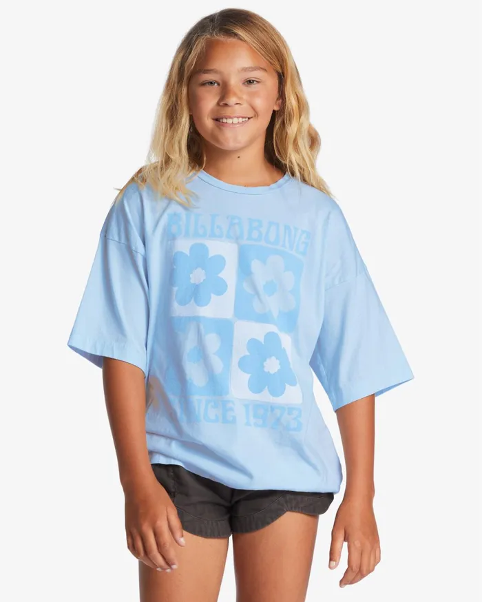 Billabong Girl039s Flower Power Oversized TShirt Rain Drop Kids Girls039 Tops and Tees Billabong Girl039s Flower Power Oversized TShirt Rain Drop Kids Girls039 Tops and Tees