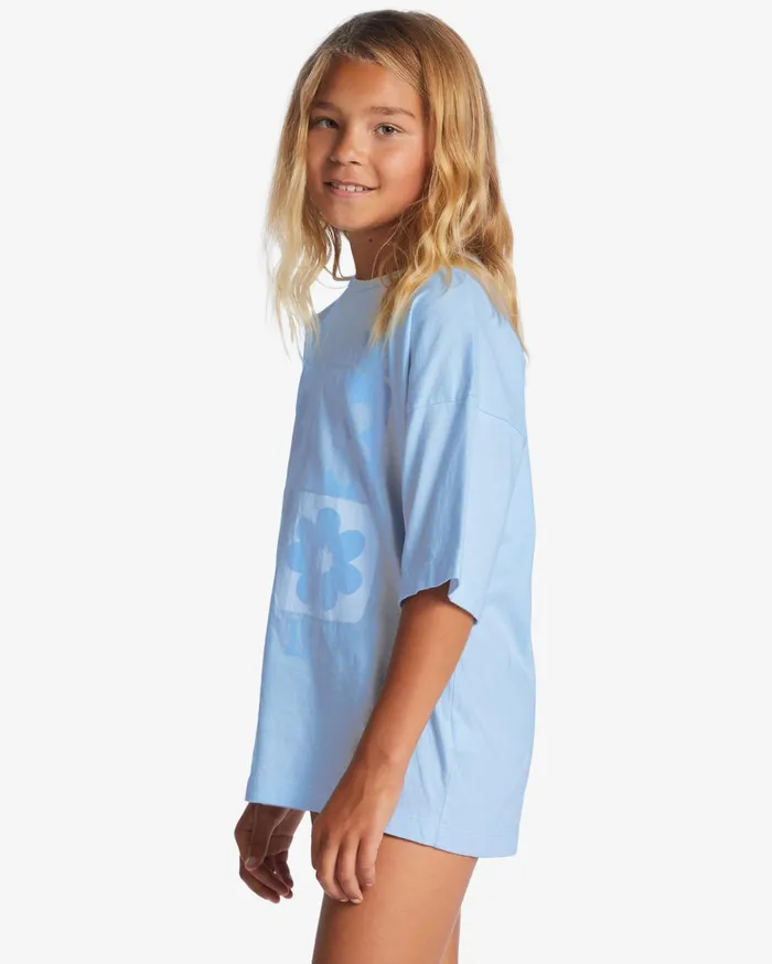 Billabong Girl039s Flower Power Oversized TShirt Rain Drop Kids Girls039 Tops and Tees Billabong Girl039s Flower Power Oversized TShirt Rain Drop Kids Girls039 Tops and Tees