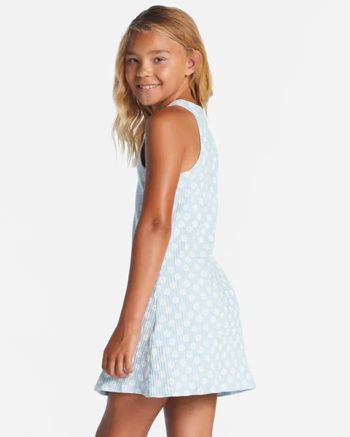 Billabong Girl039s Picking Daisys Rib Knit Dress Denim Kids Girls039 Dresses and Rompers Billabong Girl039s Picking Daisys Rib Knit Dress Denim Kids Girls039 Dresses and Rompers
