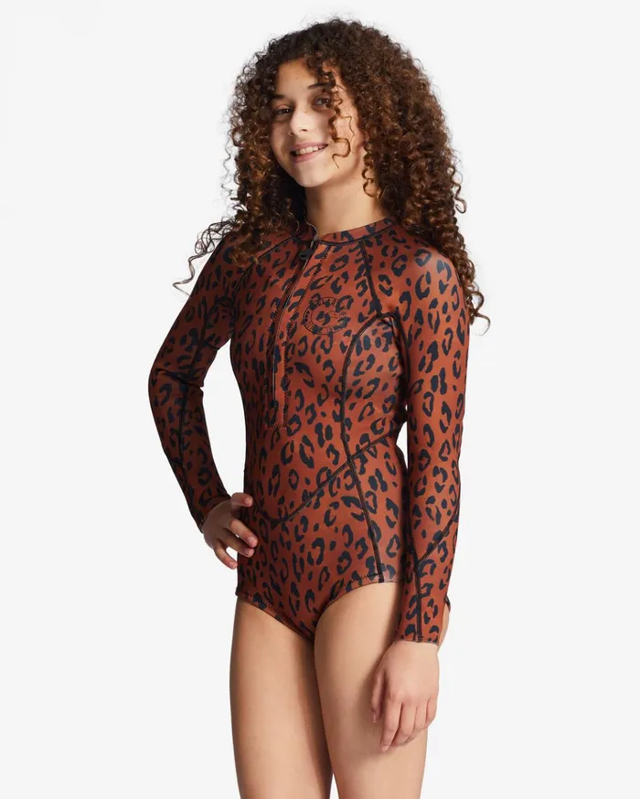 Billabong Girls039 11 Salty Dayz Spring Suit Spotted WomenKids Billabong Surf Capsule Billabong Girls039 11 Salty Dayz Spring Suit Spotted WomenKids Billabong Surf Capsule
