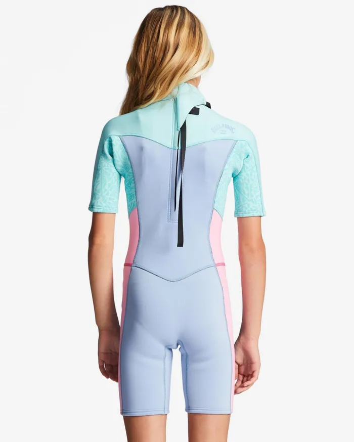 Billabong Girls039 22 Synergy Back Zip Short Sleeve Springsuit Good Tides Kids Girls039 Wetsuits Billabong Girls039 22 Synergy Back Zip Short Sleeve Springsuit Good Tides Kids Girls039 Wetsuits