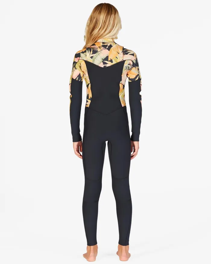 Billabong Girls039 32 Salty Dayz Chest ZipFull Wetsuit Jungle Night WomenKids Billabong Surf Capsule Billabong Girls039 32 Salty Dayz Chest ZipFull Wetsuit Jungle Night WomenKids Billabong Surf Capsule