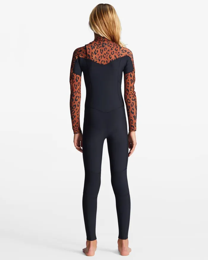 Billabong Girls039 32 Salty Dayz Chest ZipFull Wetsuit Spotted WomenKids Billabong Surf Capsule Billabong Girls039 32 Salty Dayz Chest ZipFull Wetsuit Spotted WomenKids Billabong Surf Capsule