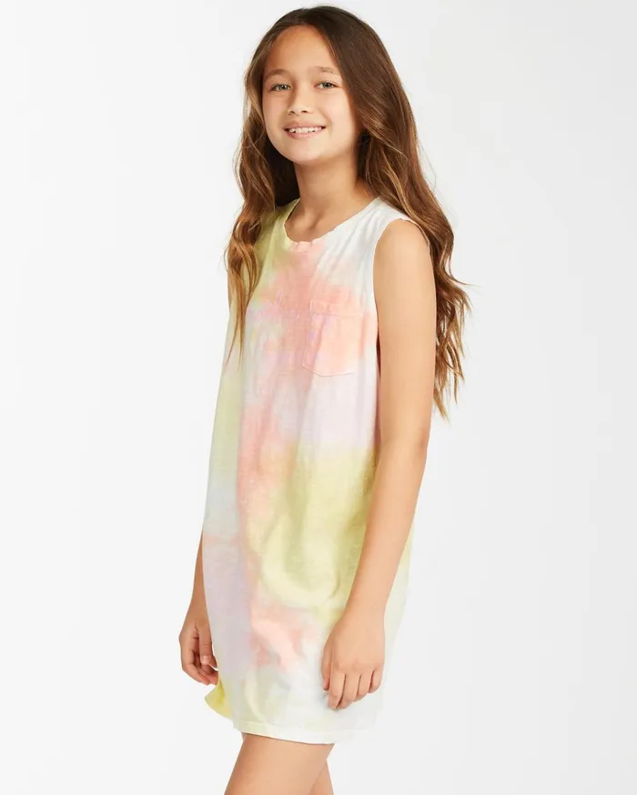Billabong Girls039 Cool Days Sleeveless TShirt Dress Multi Kids Girls039 Dresses and Rompers Billabong Girls039 Cool Days Sleeveless TShirt Dress Multi Kids Girls039 Dresses and Rompers