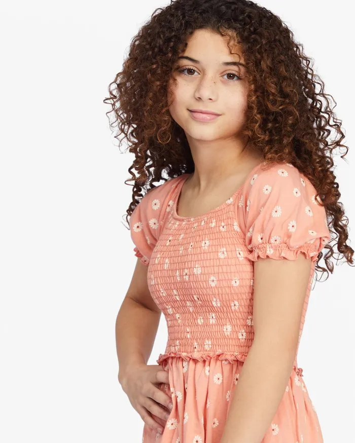 Billabong Girls039 Dance Around Babydoll Mini Dress Canyon Sunset Kids Girls039 Dresses and Rompers Billabong Girls039 Dance Around Babydoll Mini Dress Canyon Sunset Kids Girls039 Dresses and Rompers