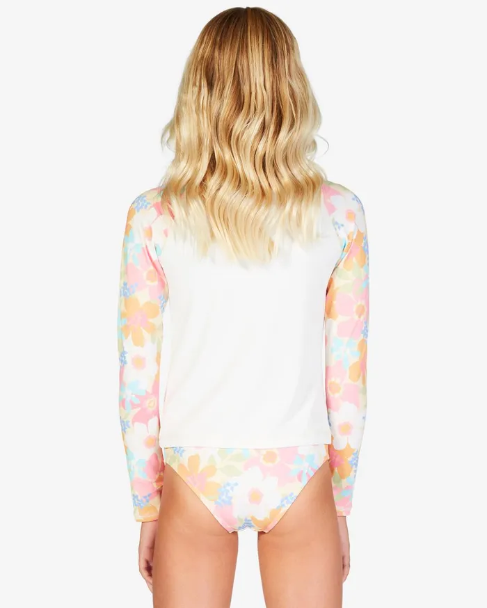 Billabong Girls039 Good On Ya Long Sleeve Rashguard Bikini Set Multi Kids Girls039 Swimwear Billabong Girls039 Good On Ya Long Sleeve Rashguard Bikini Set Multi Kids Girls039 Swimwear