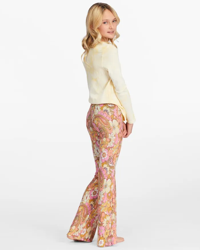 Billabong Girls039 Tell Me Cozy HighWaisted Flare Pants Sweet Chocolate Kids Girls039 Pants Billabong Girls039 Tell Me Cozy HighWaisted Flare Pants Sweet Chocolate Kids Girls039 Pants