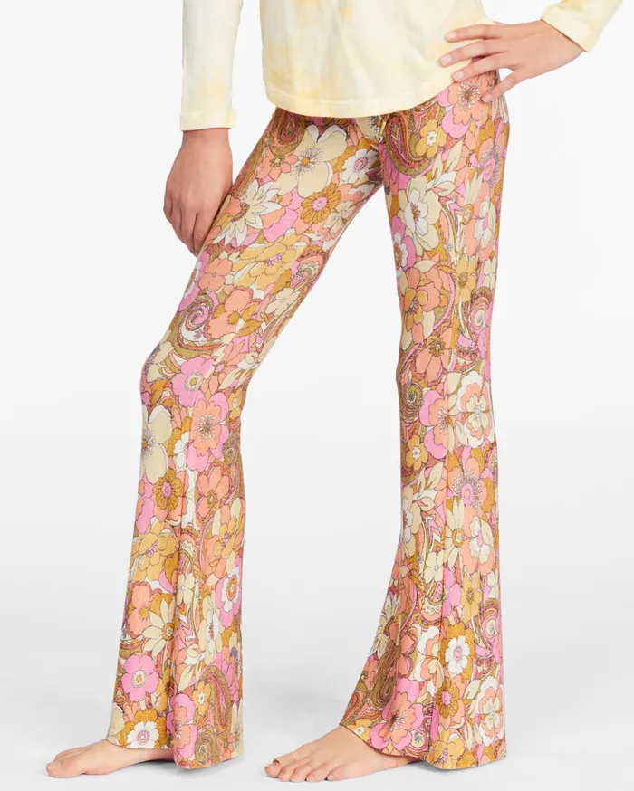 Billabong Girls039 Tell Me Cozy HighWaisted Flare Pants Sweet Chocolate Kids Girls039 Pants Billabong Girls039 Tell Me Cozy HighWaisted Flare Pants Sweet Chocolate Kids Girls039 Pants